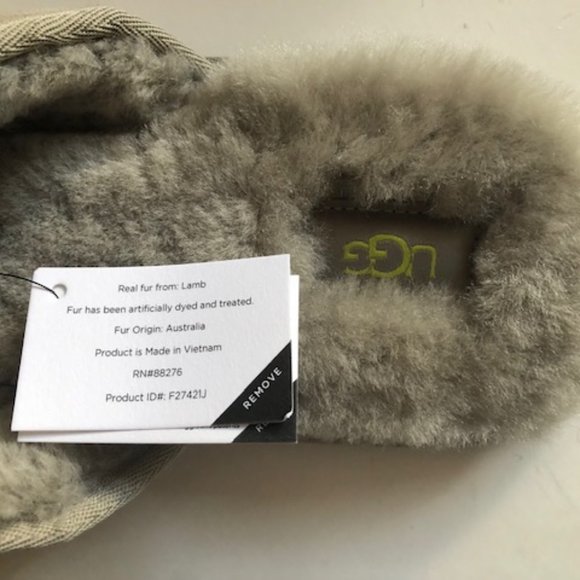 UGG Scuff 3D Shadow sheepskin men\'s slipper. Shearling. Size: 10 main image 4